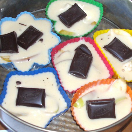 Krok 4 - muffinki jabłkowe czyli polskie jabłka jemy... foto