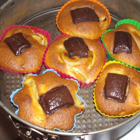 Krok 5 - muffinki jabłkowe czyli polskie jabłka jemy... foto
