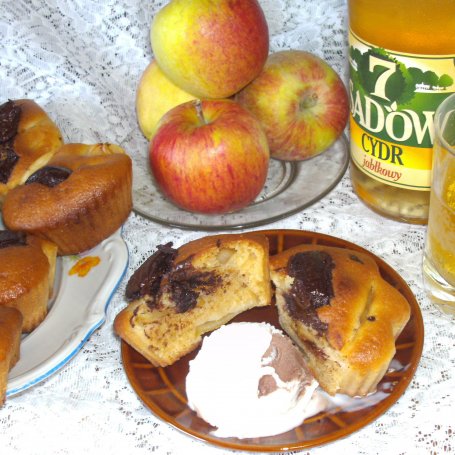 Krok 6 - muffinki jabłkowe czyli polskie jabłka jemy... foto