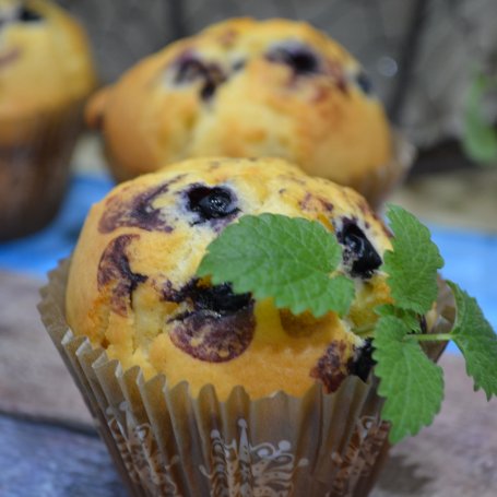 Krok 4 - muffinki jagodowe foto