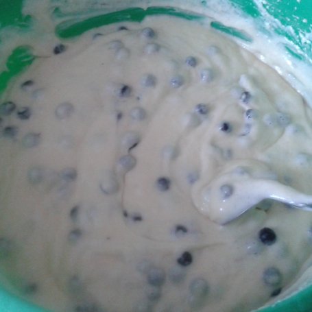 Krok 1 - Muffinki jogurtowe z jagodami  foto