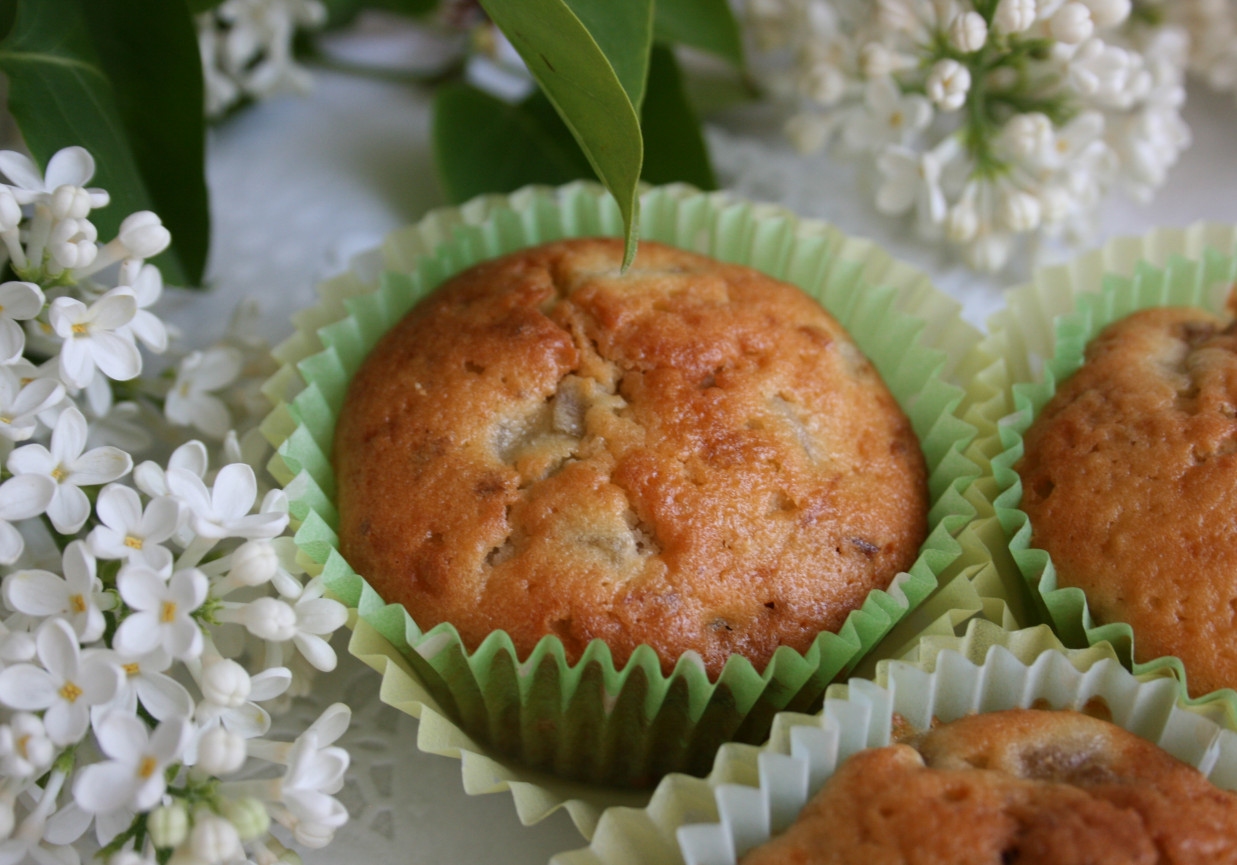 Muffinki jogurtowe z nadzieniem foto