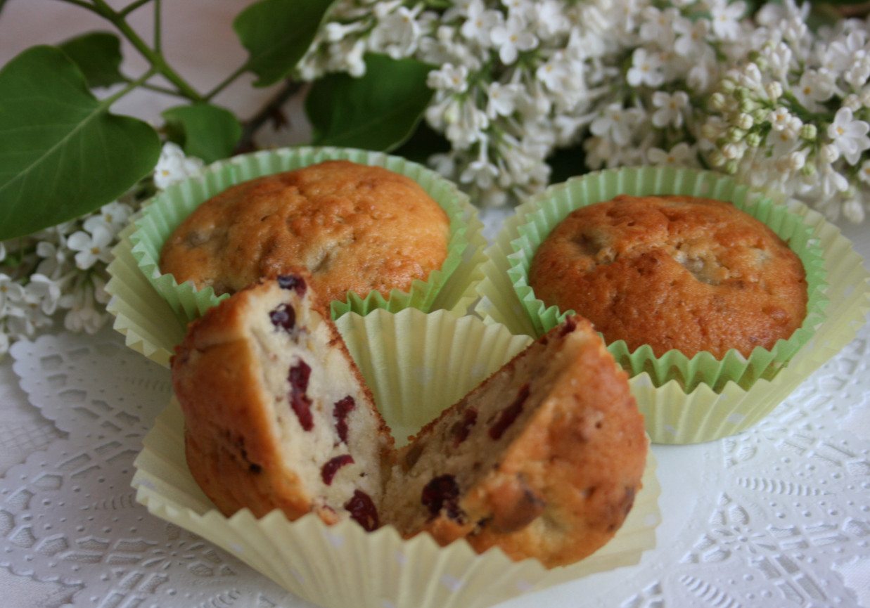 Muffinki jogurtowe z nadzieniem DoradcaSmaku.pl