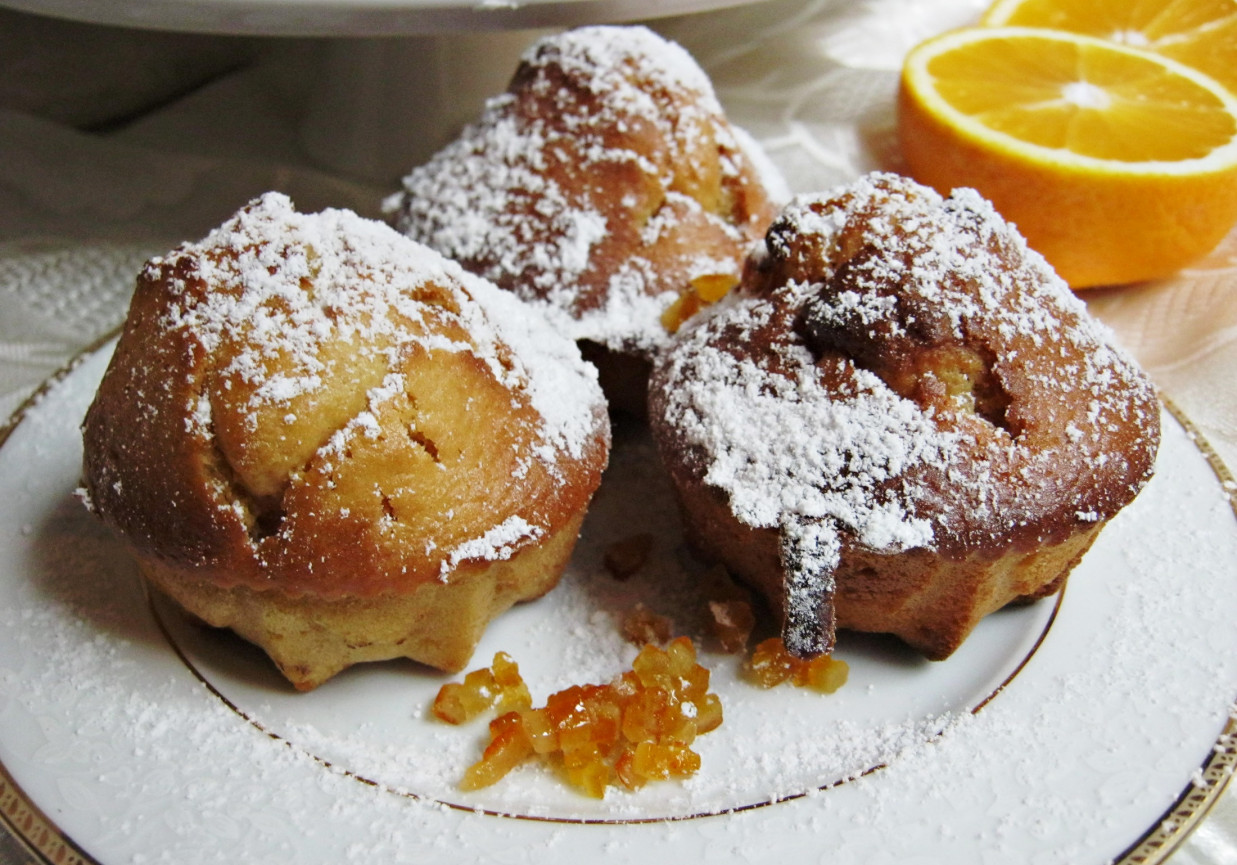 Muffinki kajmakowo – pomarańczowe na jogurcie foto