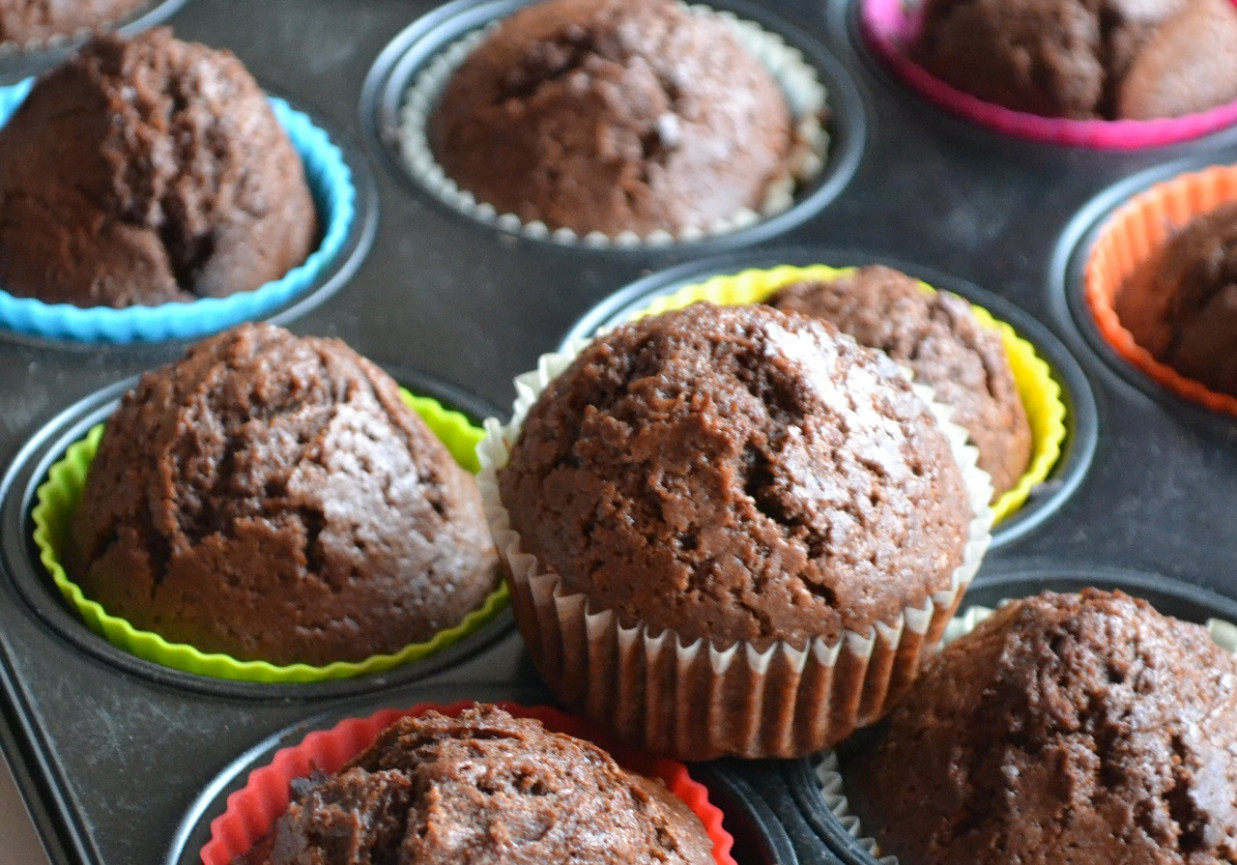 Muffinki kakaowe foto