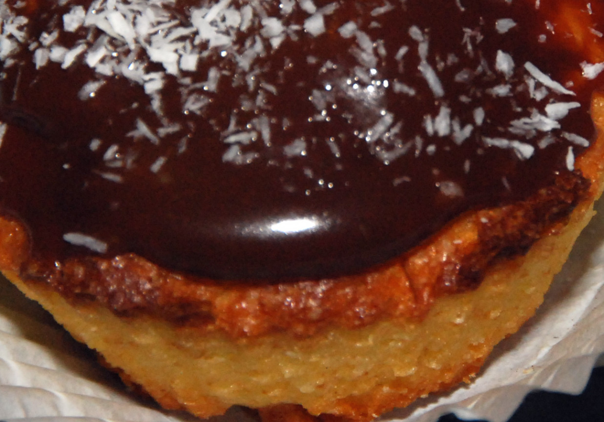 Muffinki kokosowe z czekoladą foto