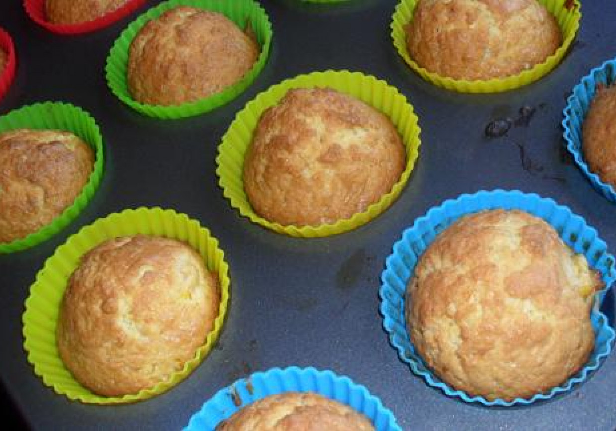 Muffinki kokosowe z mandarynkami foto