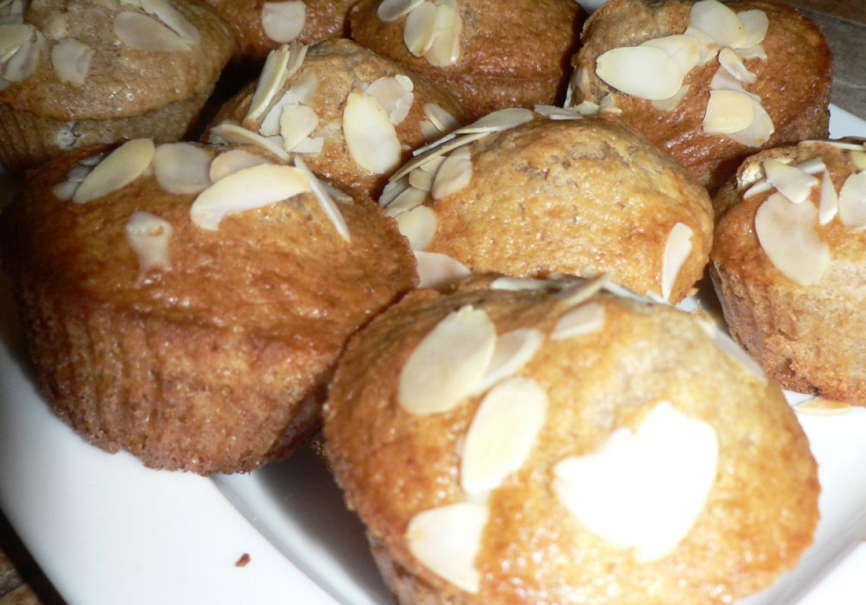 Muffinki migdałowe foto