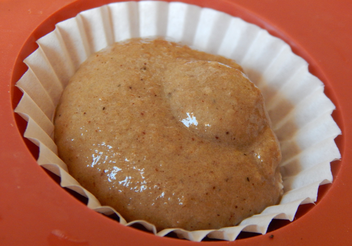 Muffinki mini bananowo-orzechowe bez glutenu foto