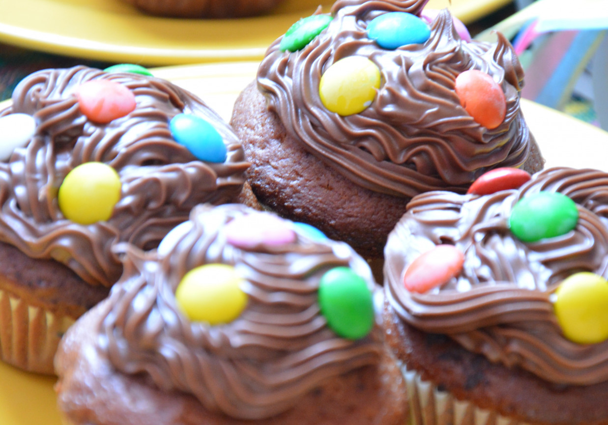 Muffinki mocno czekoladowe foto