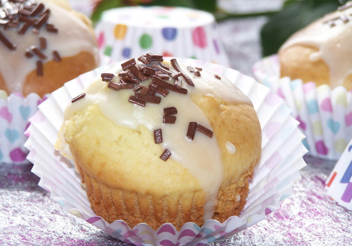 Muffinki na mleku w proszku foto