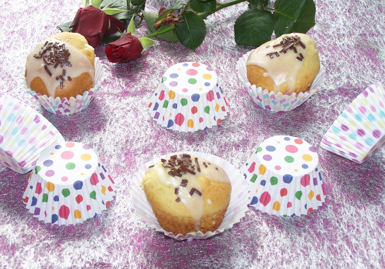 Muffinki na mleku w proszku foto