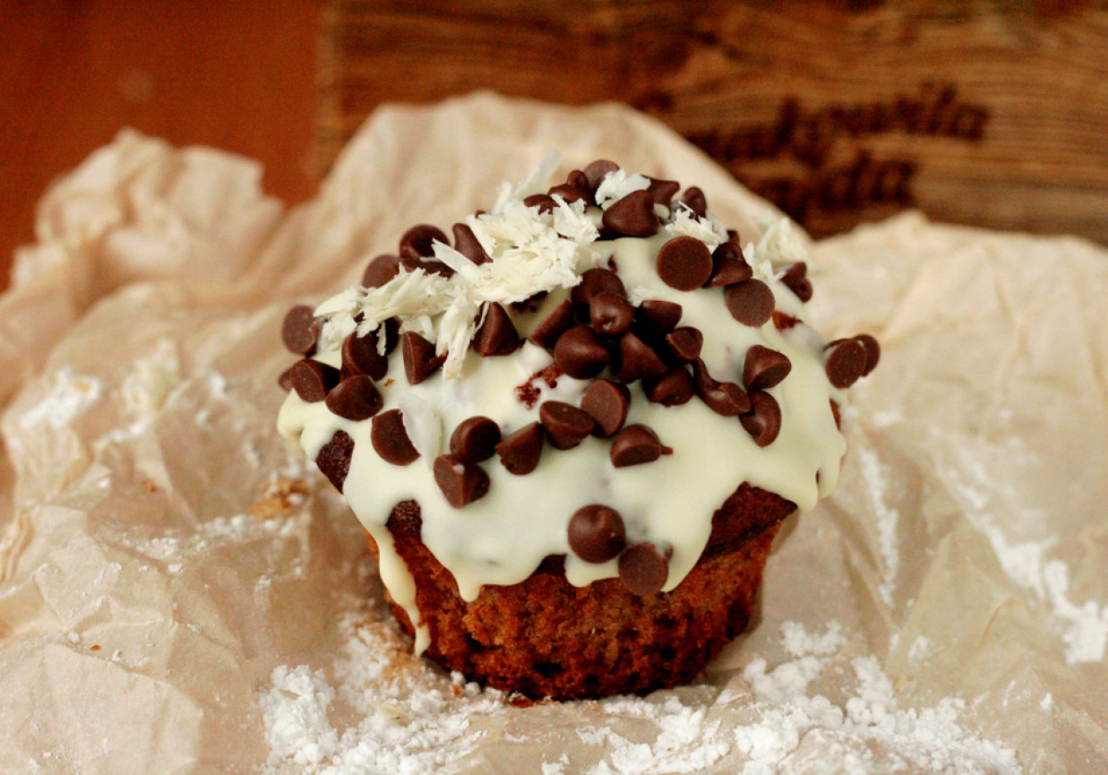 Muffinki potrójnie czekoladowe foto
