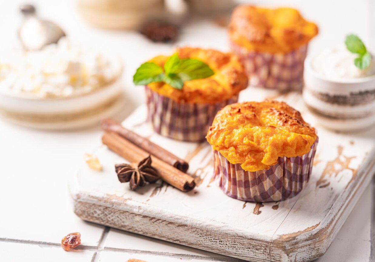 Muffinki twarogowe foto