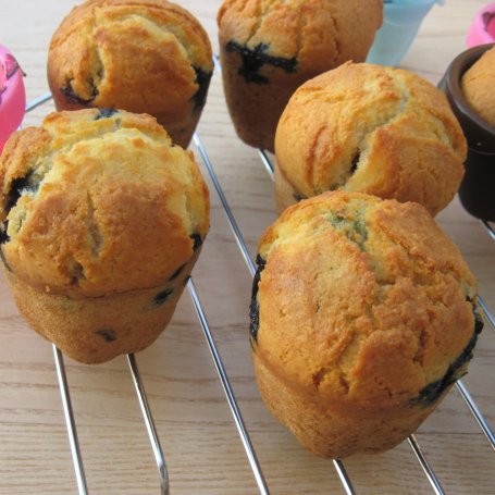 Krok 3 - Muffinki z borówką amerykańską foto