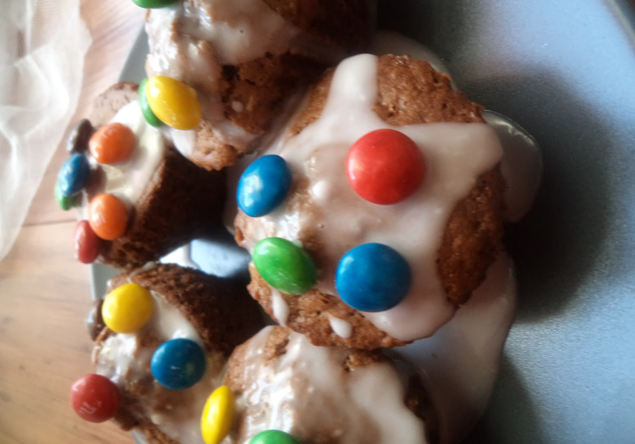 Muffinki z cukierkami :) foto