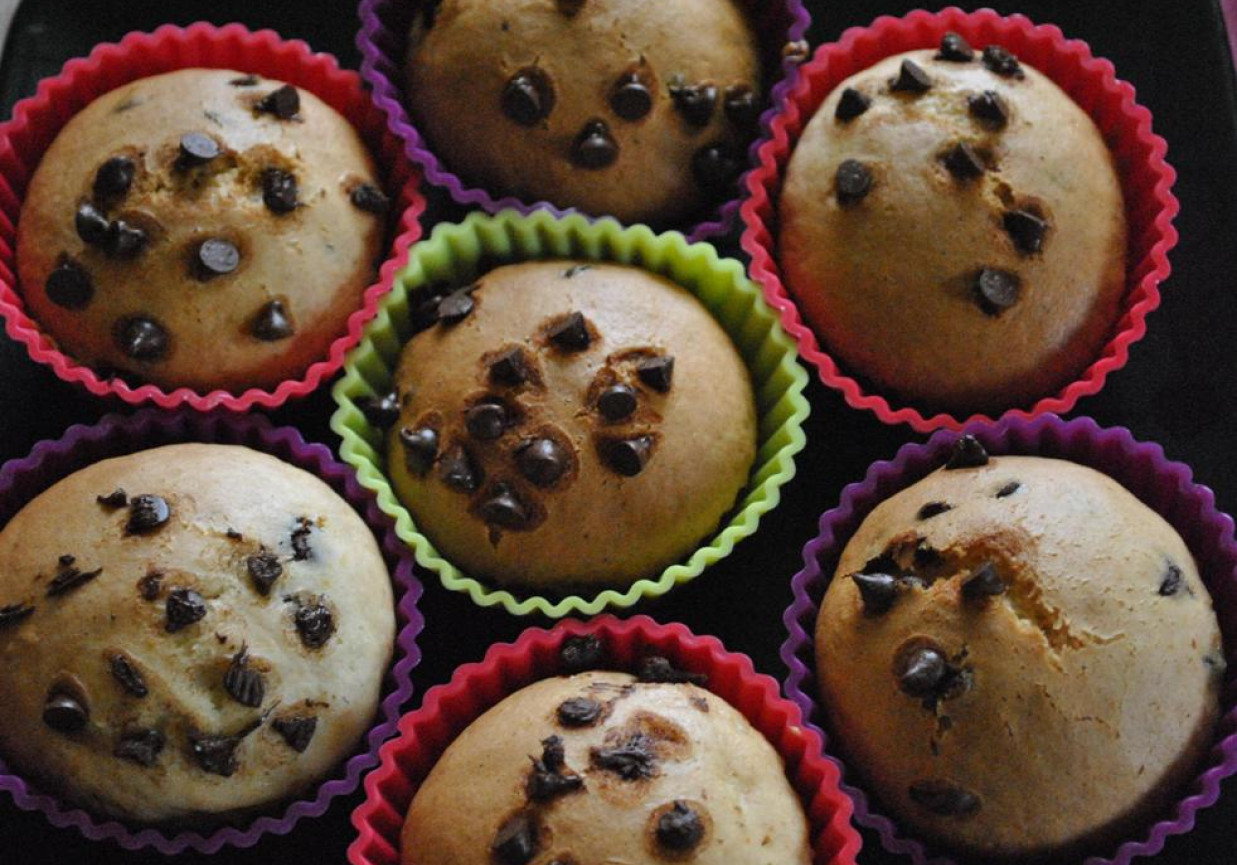 Muffinki z czekoladą foto