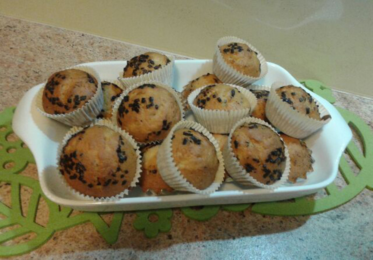 muffinki z czekoladą foto