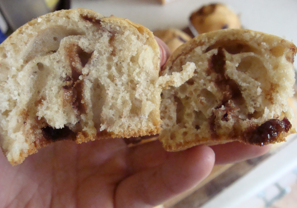 muffinki z czekoladą foto
