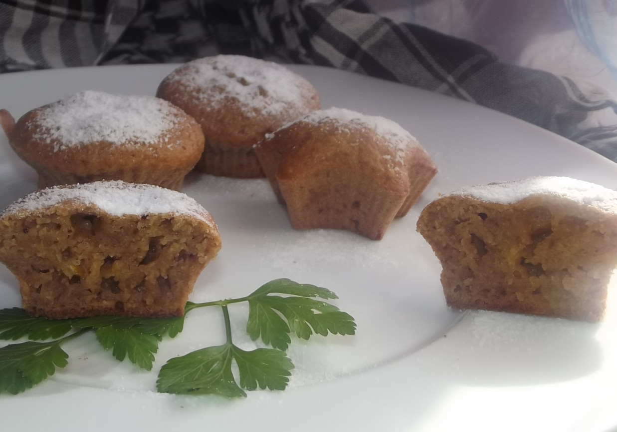 Muffinki z dyniowym musem foto