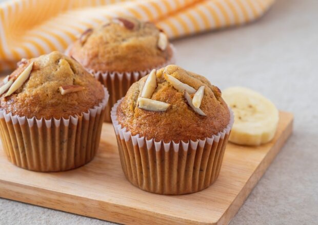 Fotografia przedstawiająca Muffinki z jogurtem