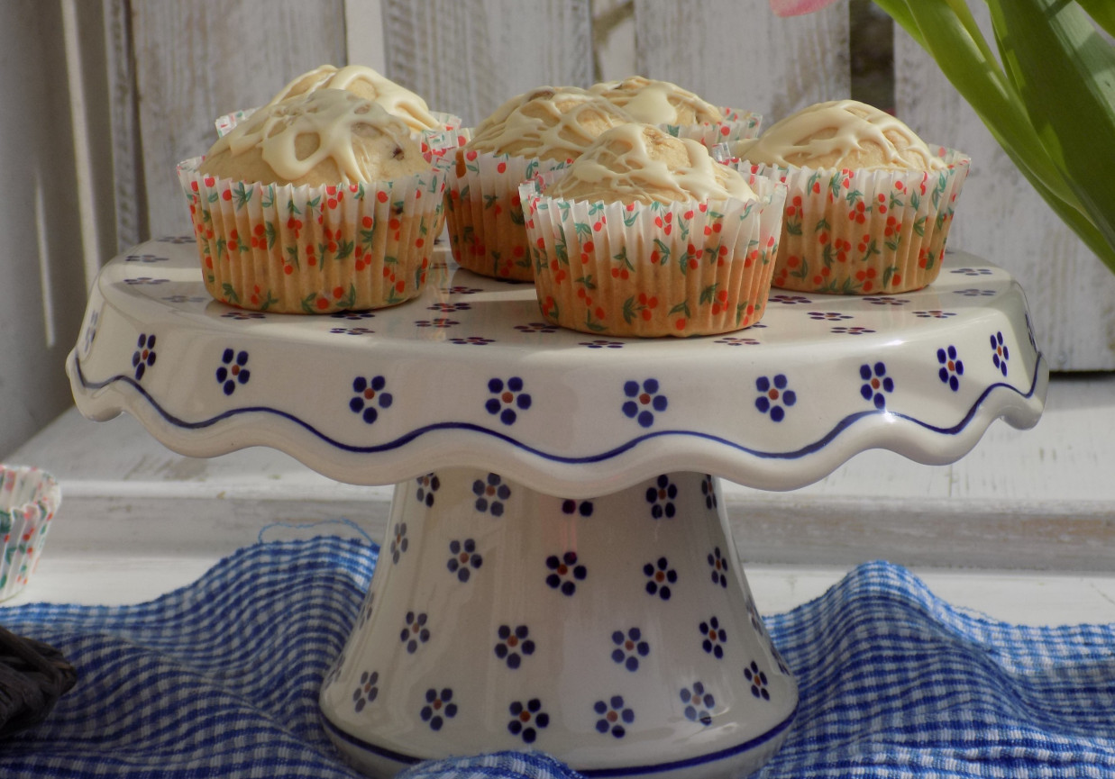 Muffinki z kawałkami czekolady foto