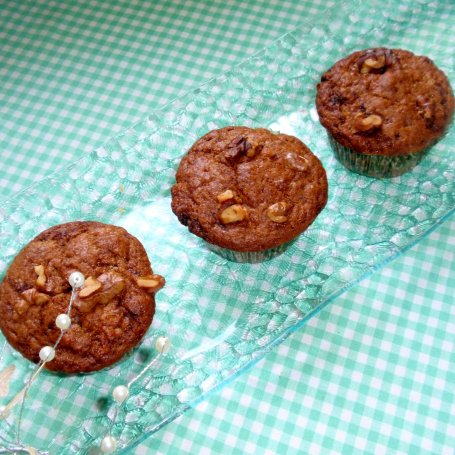 Krok 9 - Muffinki  z musem jabłkowym foto