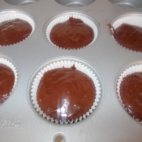 Krok 1 - Muffinki z niebieskim kremem foto