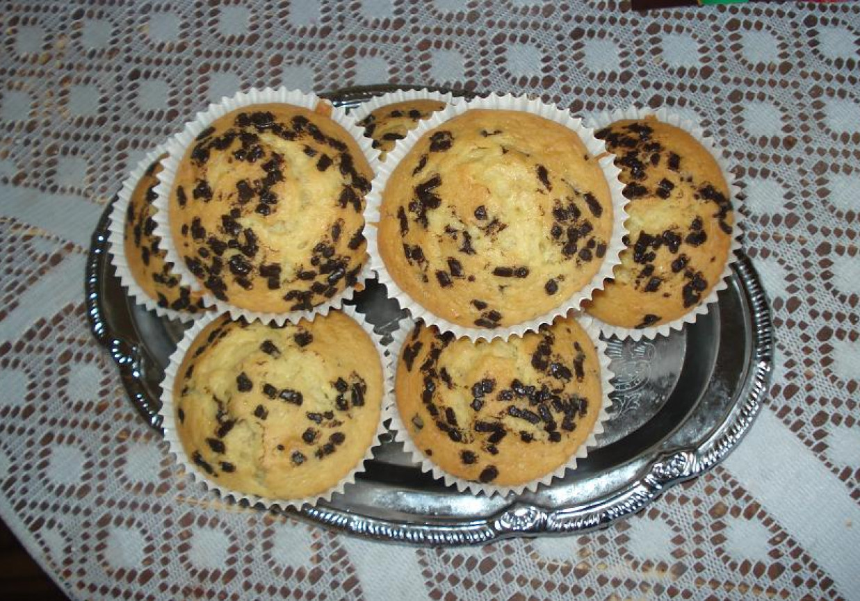 Muffinki z otrębami foto