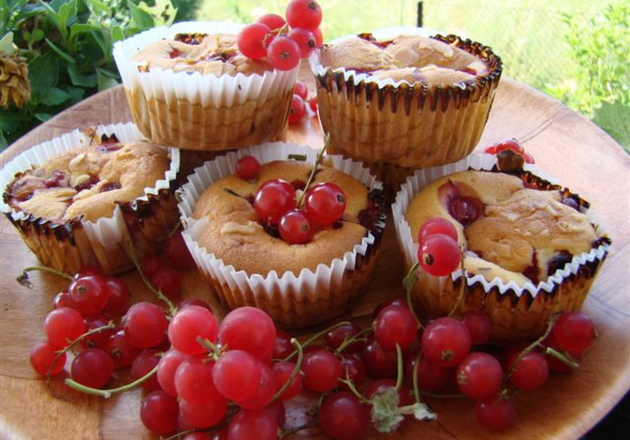 Muffinki z porzeczkami foto