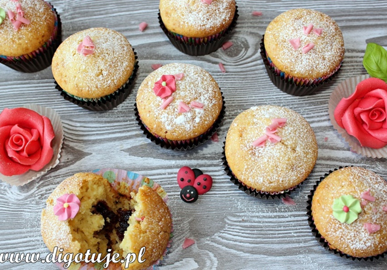 Muffinki z powidłami foto