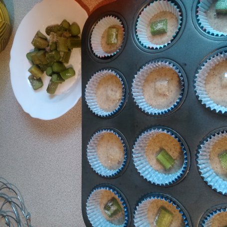 Krok 3 - muffinki z siemieniem lnianym foto