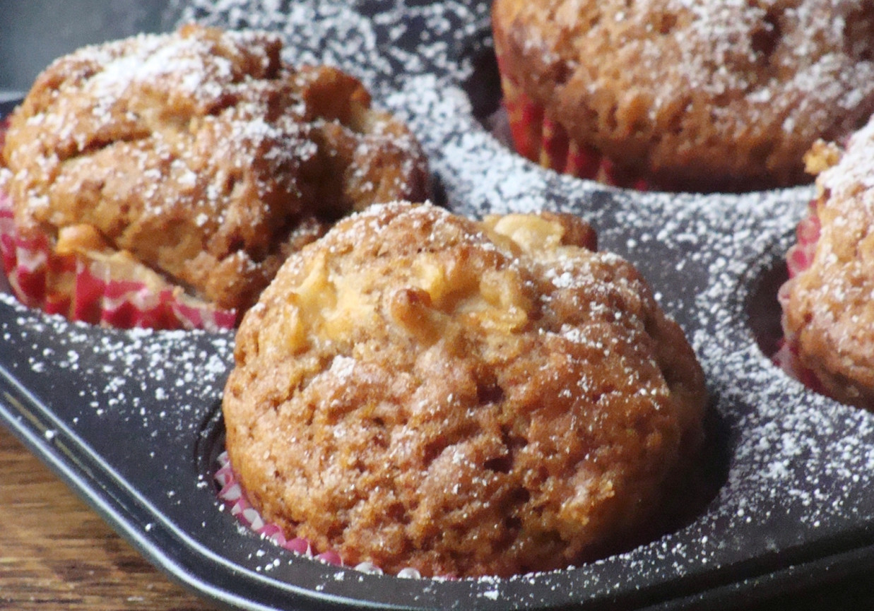 Muffinki z sokiem jabłkowym  foto