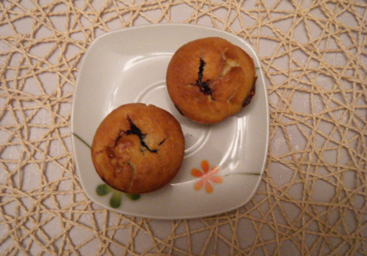 Muffinki ze śliwkami foto
