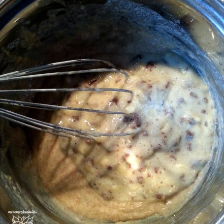 Krok 4 - Muffiny bananowe z czekoladą foto