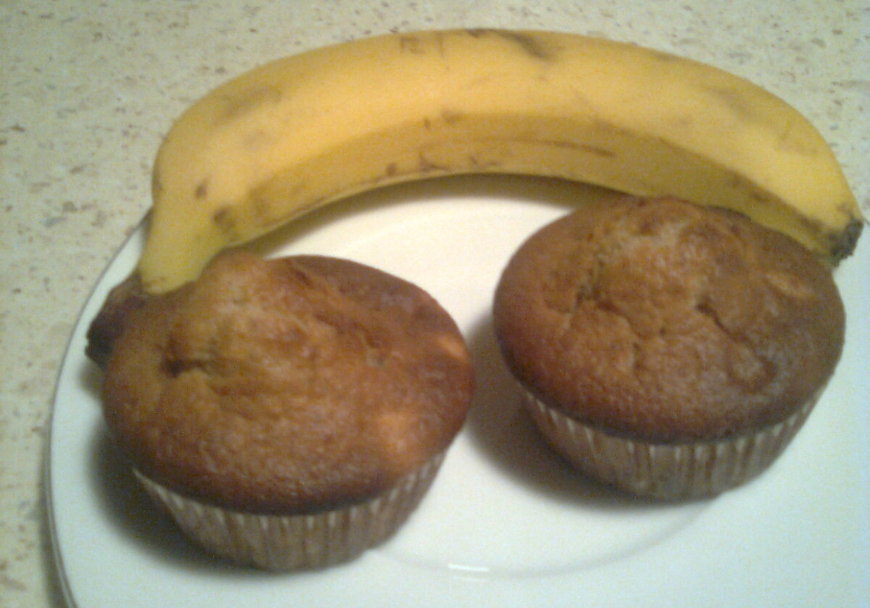 Muffiny bananowe foto
