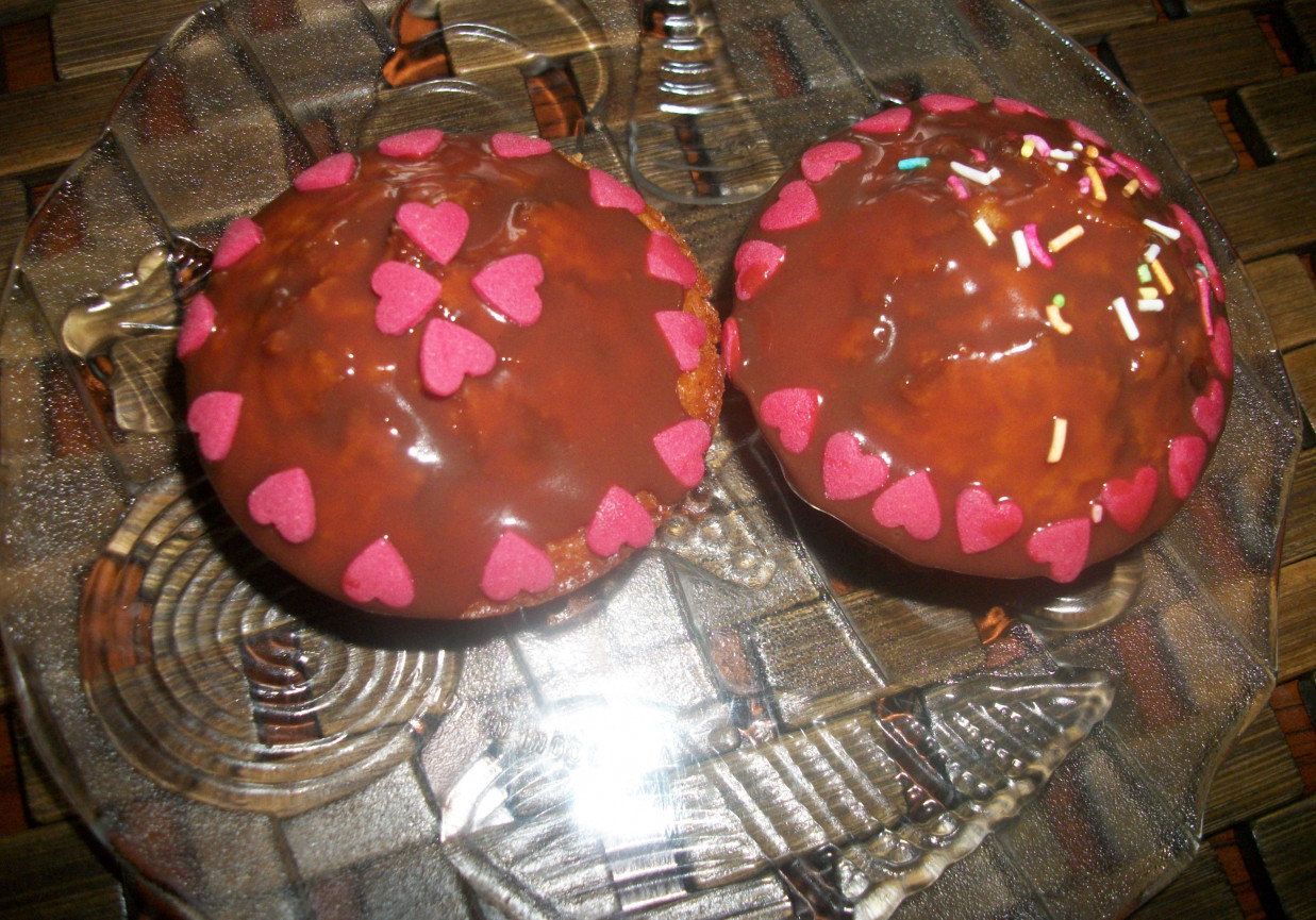 Muffiny cytrynowe z polewą czekoladową wg Zub3r'a foto
