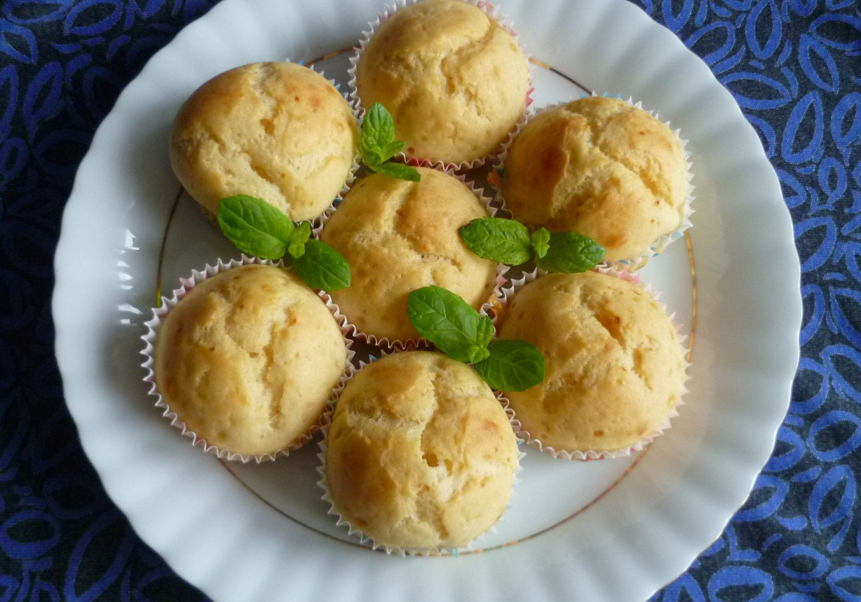 Muffiny cytrynowe (ze stewią) foto