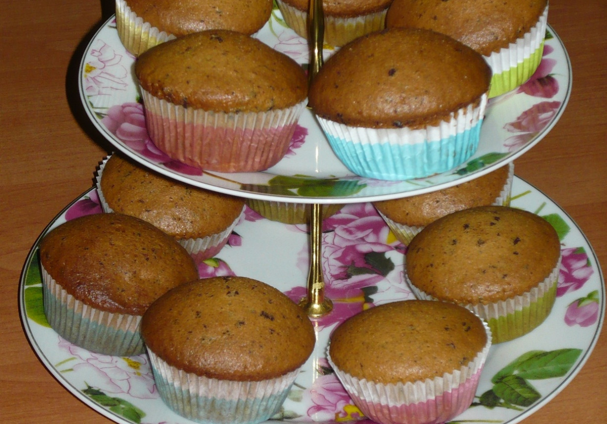 Muffiny czekoladowo - pomarańczowe foto
