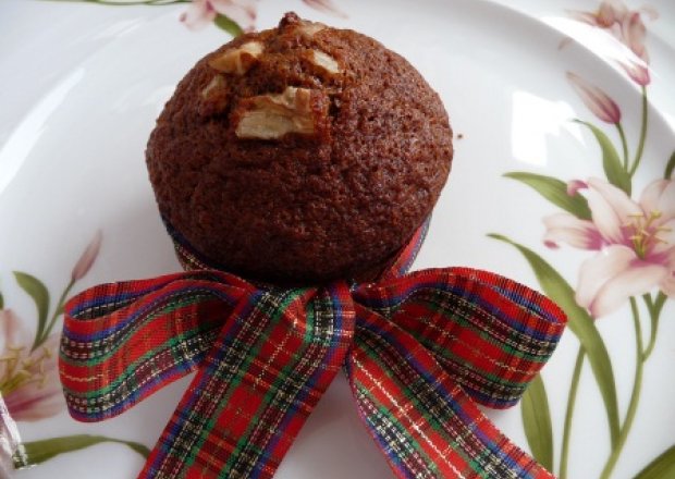 Fotografia przedstawiająca Muffiny czekoladowo-piernikowe