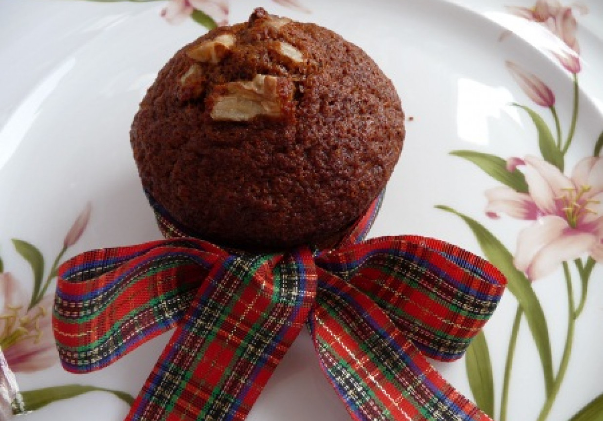 Muffiny czekoladowo-piernikowe foto
