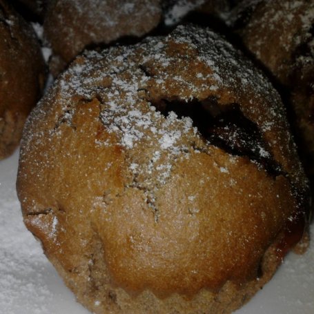 Krok 5 - Muffiny czekoladowo-truskawkowe foto