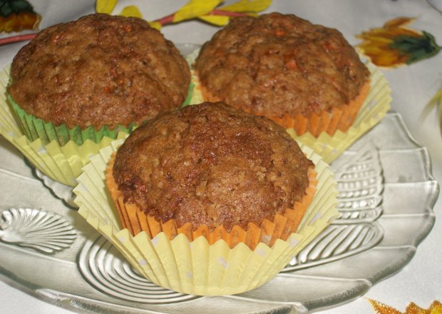 Fotografia przedstawiająca Muffiny marchewkowe wg Zub3ra