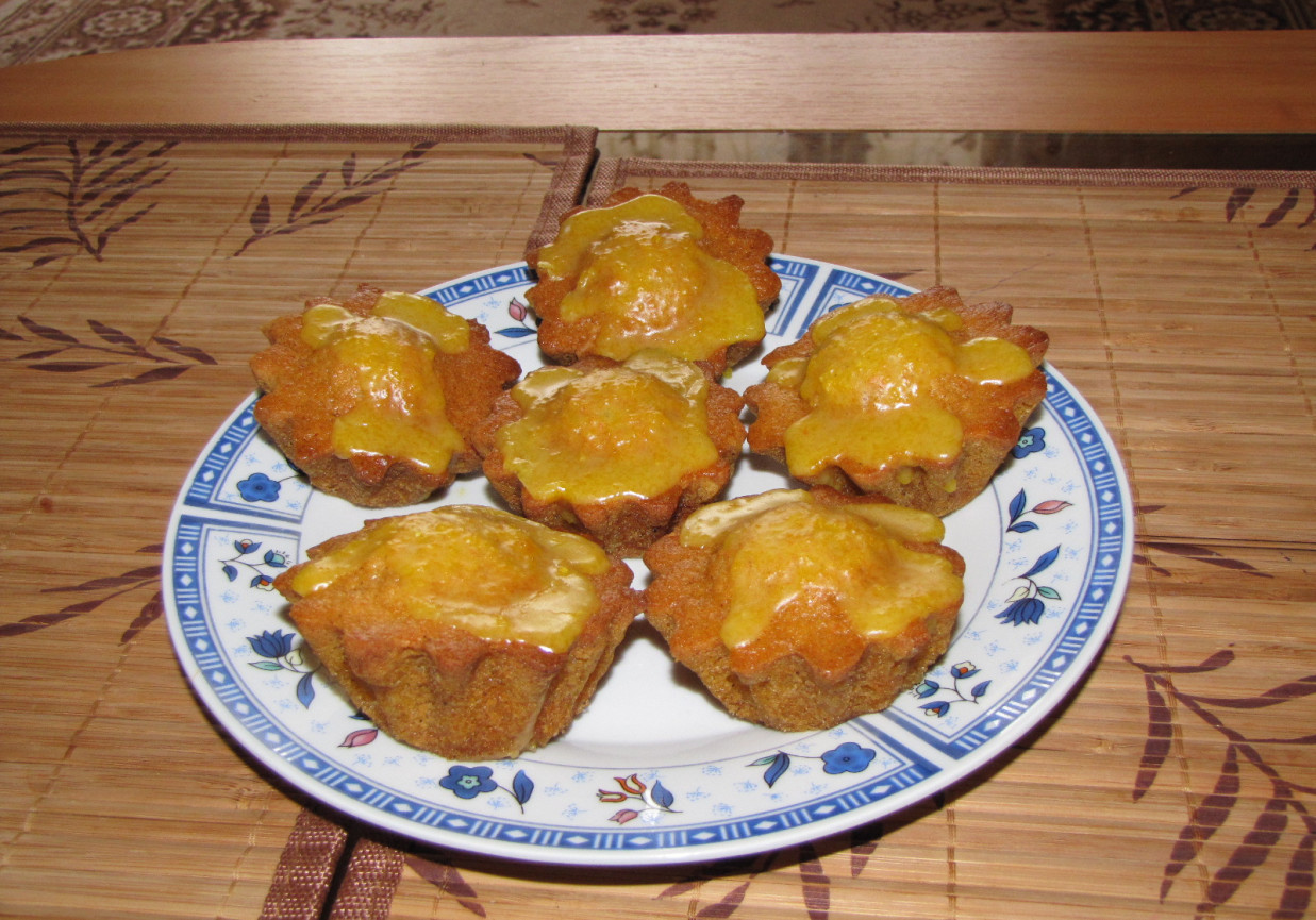 muffiny marchewkowe z lukrem foto