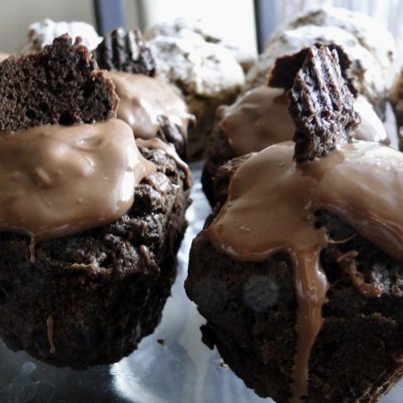Krok 6 - Muffiny podwójnie czekoladowe z espresso foto