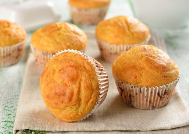 Fotografia przedstawiająca Muffiny śmietankowe