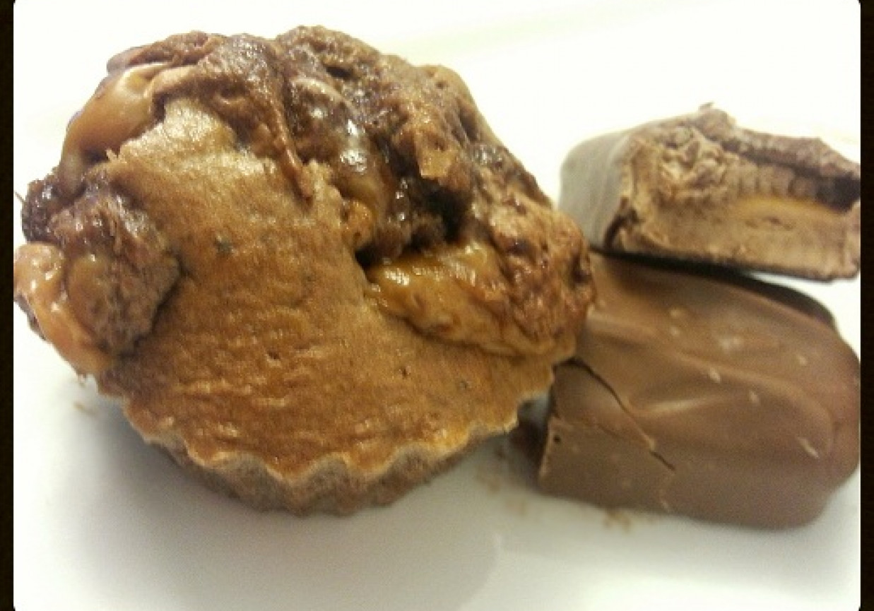 Muffiny z batonem Mars foto