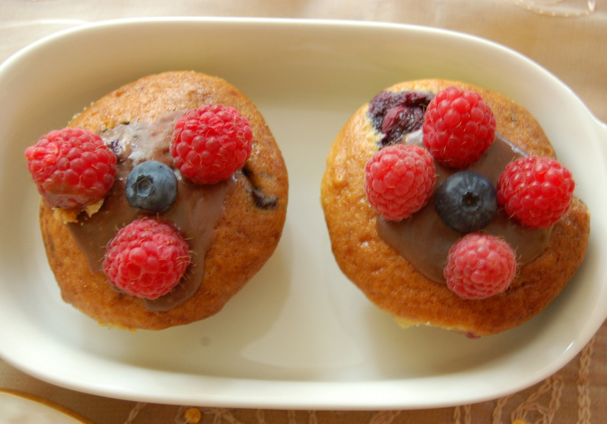 muffiny z borówka amerykańską foto