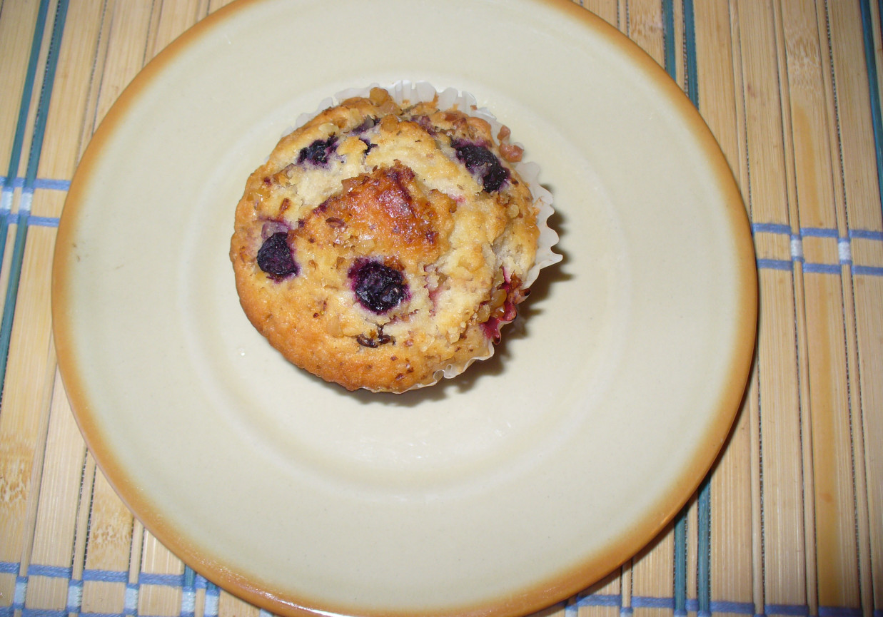 Muffiny z borówkami amerykańskimi  foto