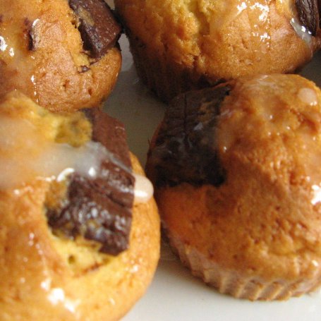 Krok 4 - Muffiny z czekoladą foto